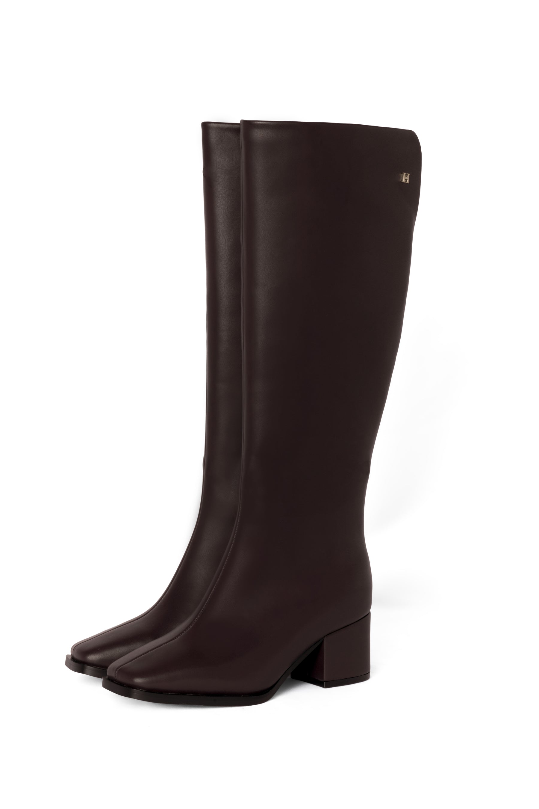 Back Slit Long Boots