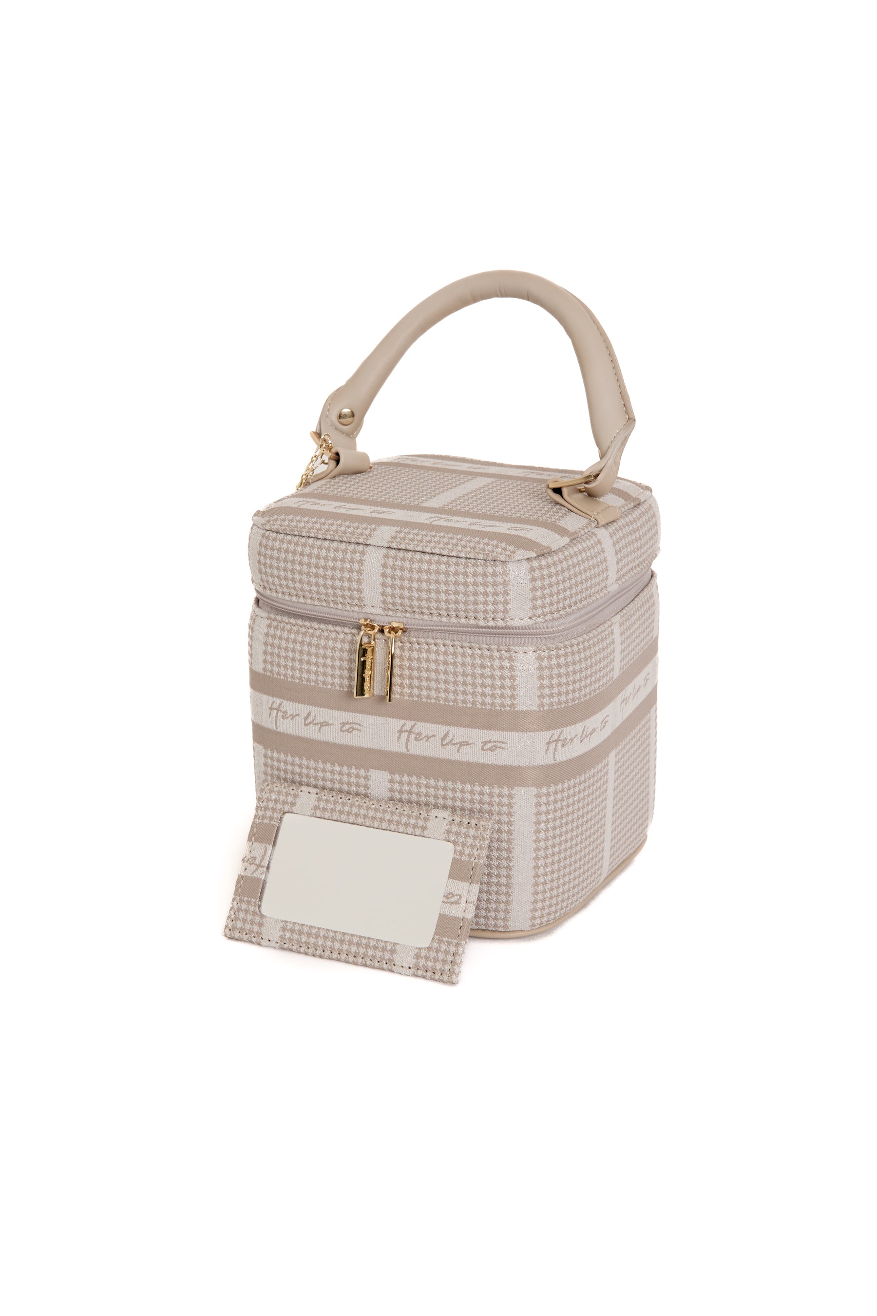 バッグ HLT Jacquard Vanity Bag - silver silver Herlipto HLT