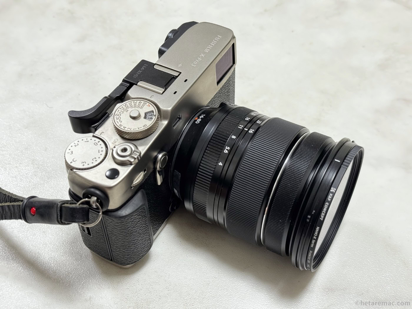 Fujifilm X-Pro3 ＋ XF16-80mmF4 R OIS WR | へたれマカー日記