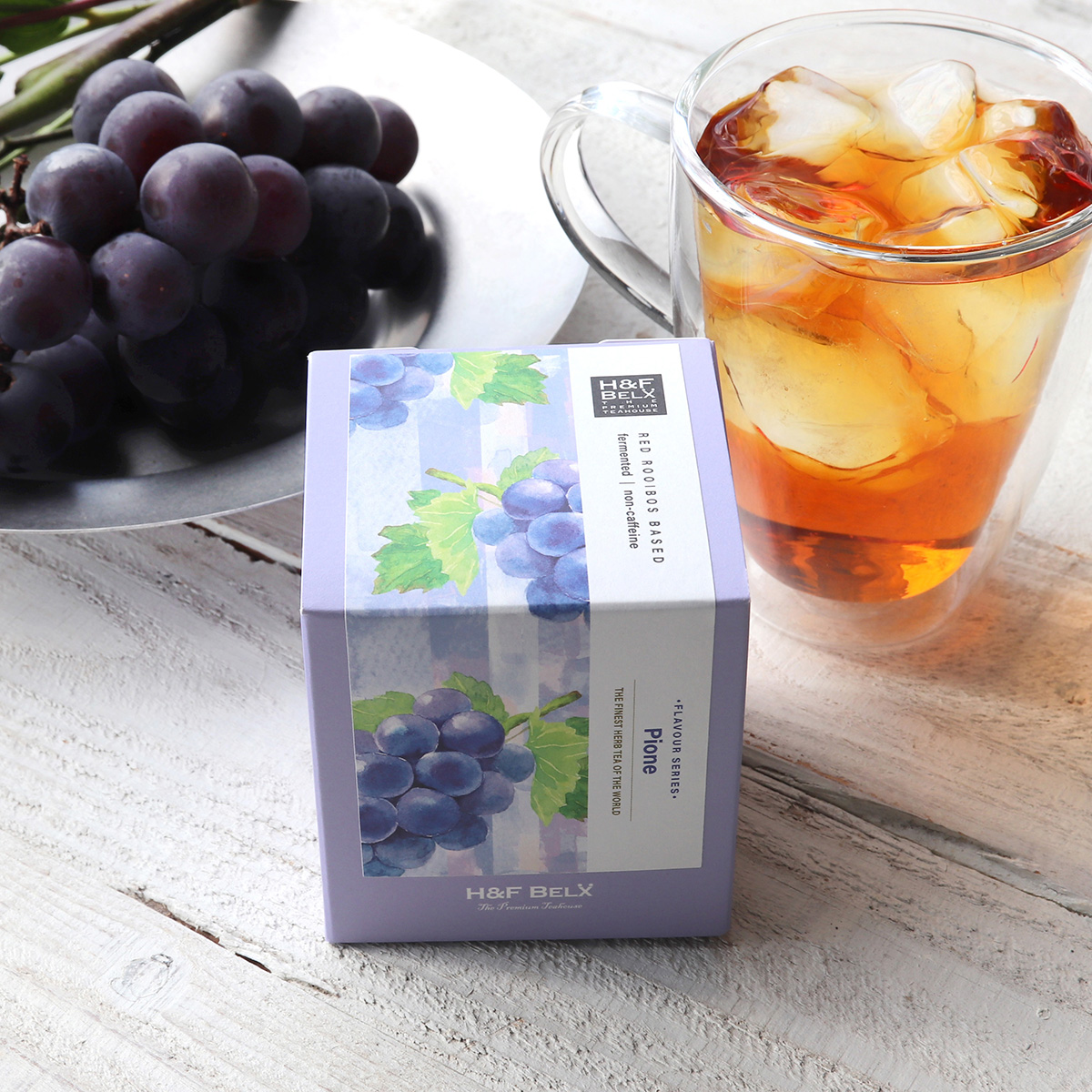 CUBE］ピオーネルイボスティー 2.0g×20包 プレミアム フレーバーティー