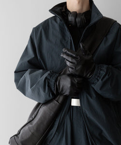 stein / シュタイン】WINDBREAKER STAND COLLAR JACKET - DARK GREY