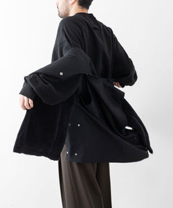 stein / シュタイン】WOOL FUR REVERSIBLE VEST - BLACK | 公式通販