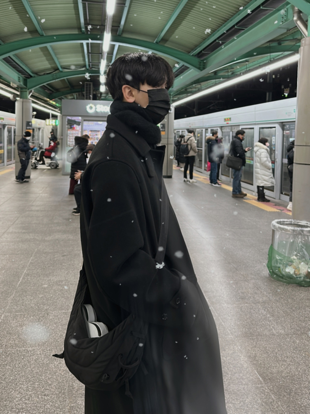 ASCLO Long Balmacaan Coat (3colors) - ASCLO