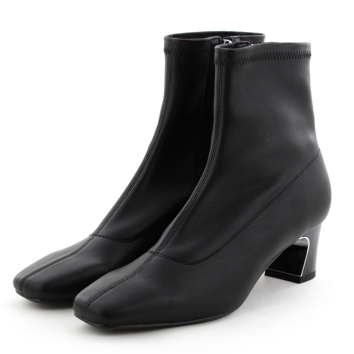 再値下げ】メタルヒールストレッチブーツ/554418