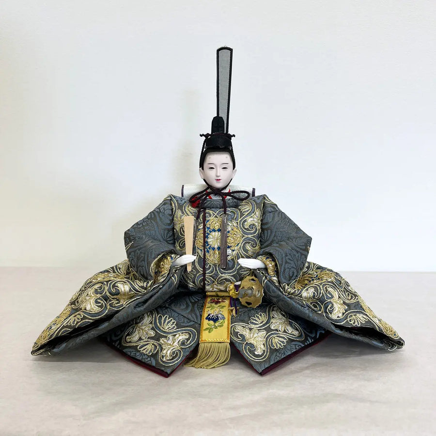 見たい！最高級値段 五人収納飾り 雛人形 三段飾り 【 かすの雛