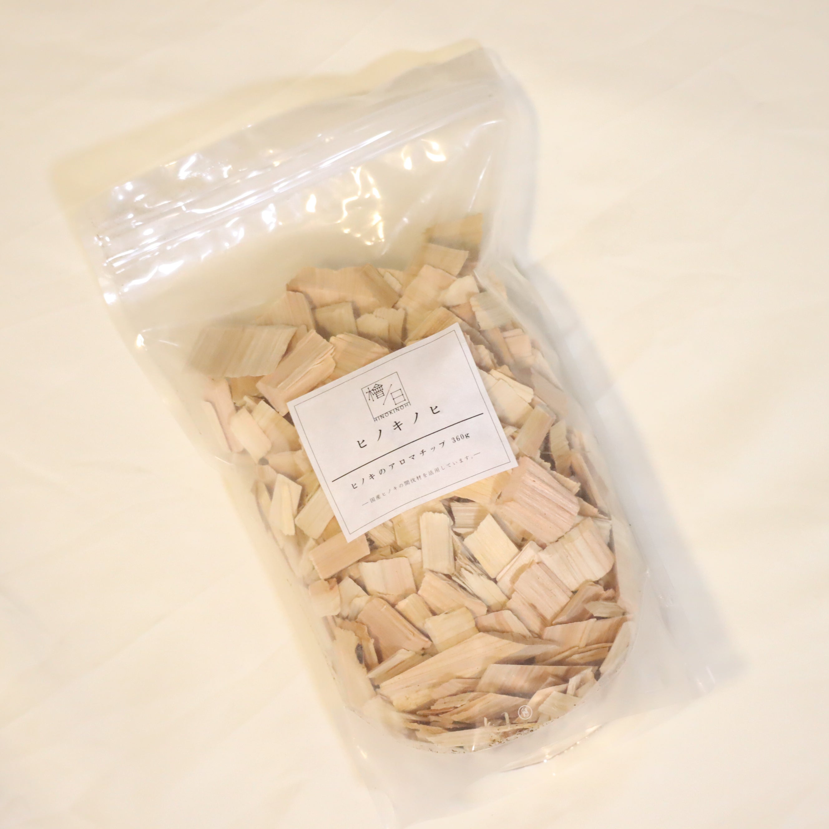 ヒノキのアロマチップ360g – ヒノキノヒ