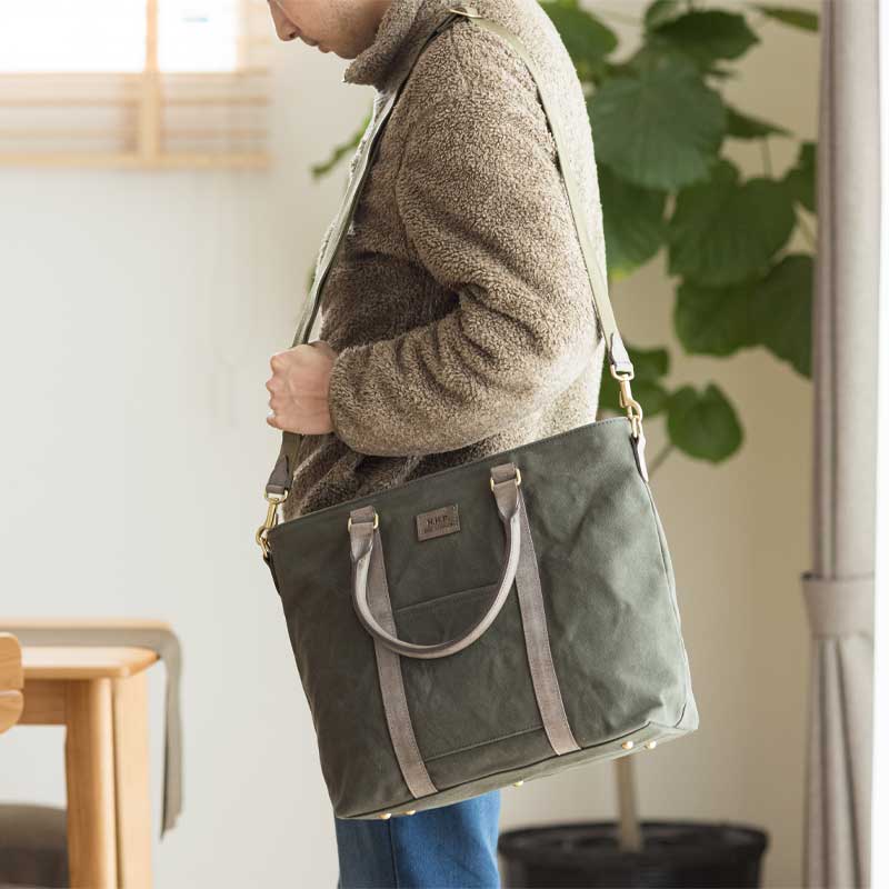 kissoraコラボ 2WAYビジネスショルダー – 日乃本帆布