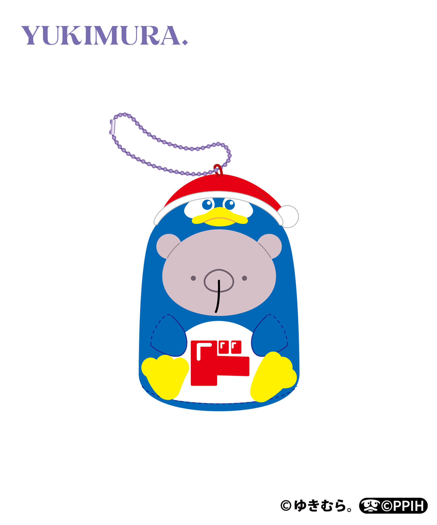 ゆきむら。』ぬいぐるみキーホルダー_中島さん｜HICUL ONLINE STORE