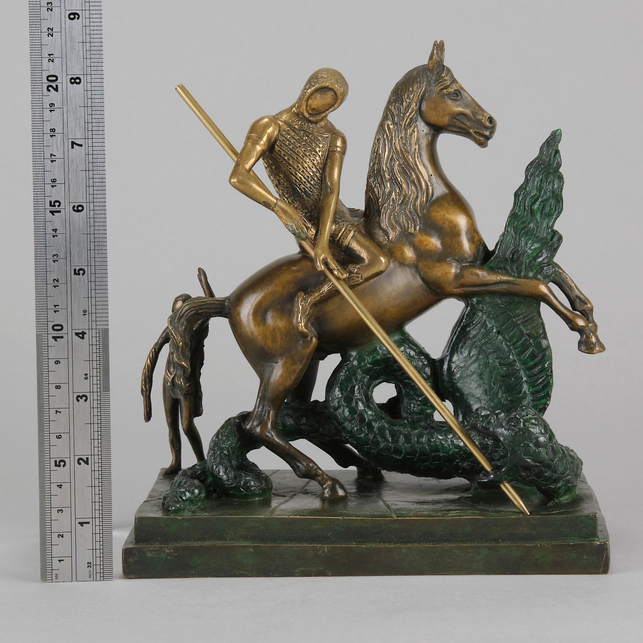 Salvador Dali St George - Salvador Dali - Hickmet Fine Arts