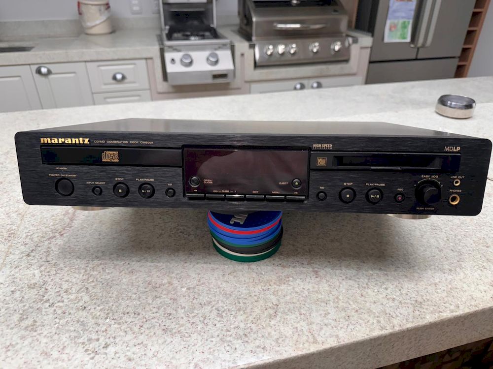 Marantz CD player + MD player/recorder CM6001 - Loja HIFICLUB