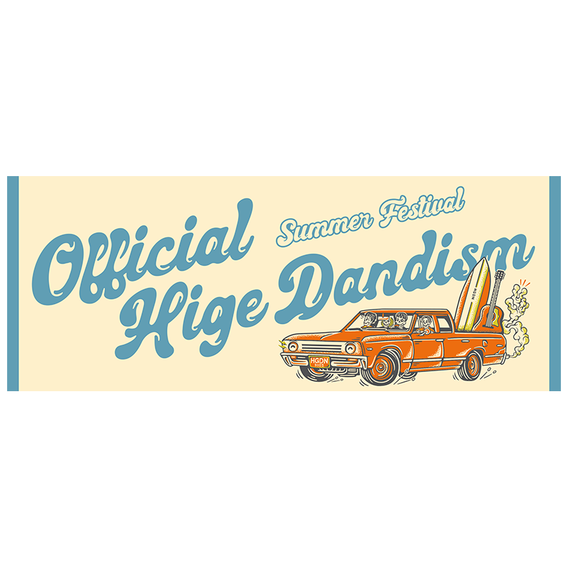 フェイスタオル – Official髭男dism ONLINE STORE