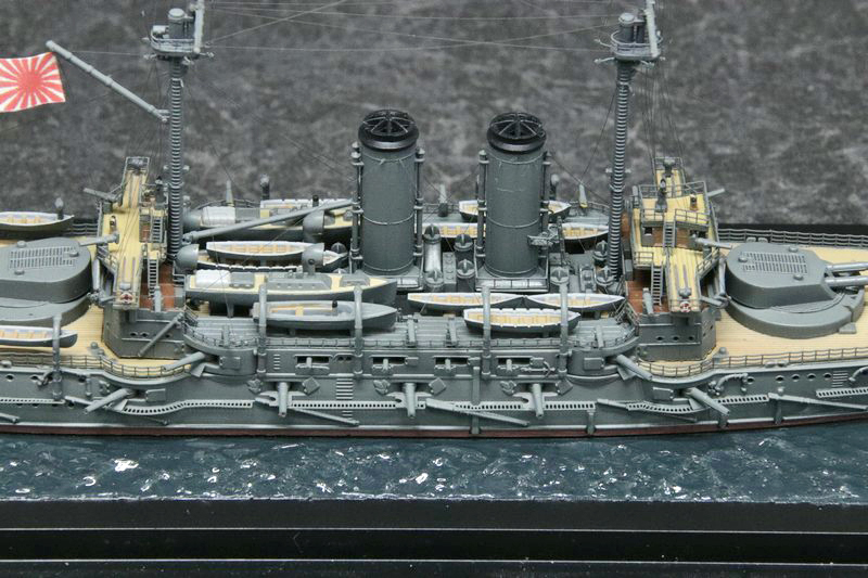 ショップ入荷情報】1/700戦艦「三笠」フルディテール完成品入荷 – 艦船