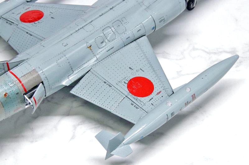 飛行機模型製作代行品】1/48「T-4 ブルーインパルス」「F-104J スター