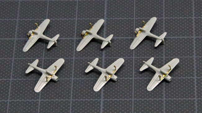 1/700航空母艦『瑞鶴』マリアナ沖海戦時：艦載機・零戦52型を16機