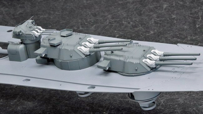 1/350戦艦『大和』タミヤリニューアル版プレミアムキット：装備品の