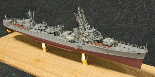 模型誌作例32】1/350駆逐艦「島風」 – 艦船模型製作代行モデル