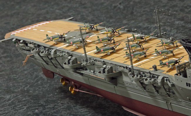 模型誌作例93】1/350航空母艦「大鳳」後編＆完成写真 – 艦船模型製作