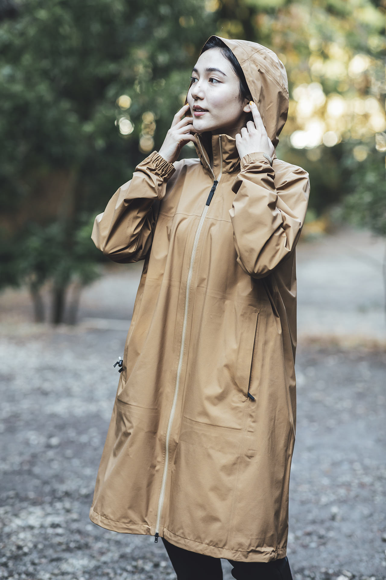 THE NORTH FACE、男女兼用ベビーカバーレインコート発売