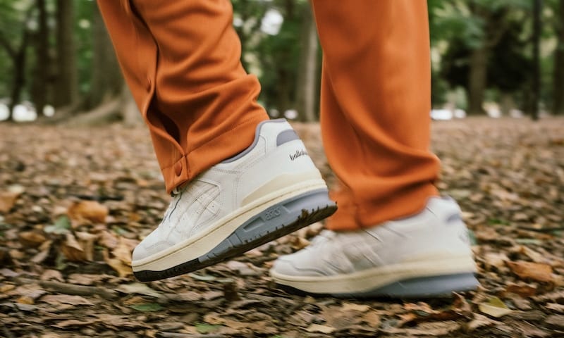 ASICS × ballaholic、クラシックなコラボシューズ「EX89」発売
