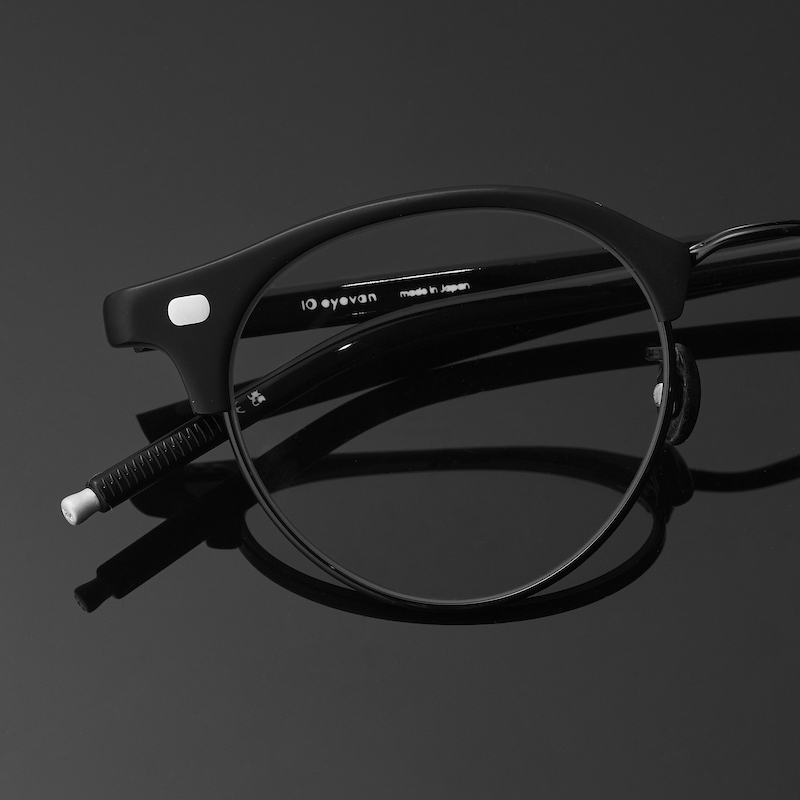 10 eyevan 墨と漆器をイメージした限定カラーモデルが登場