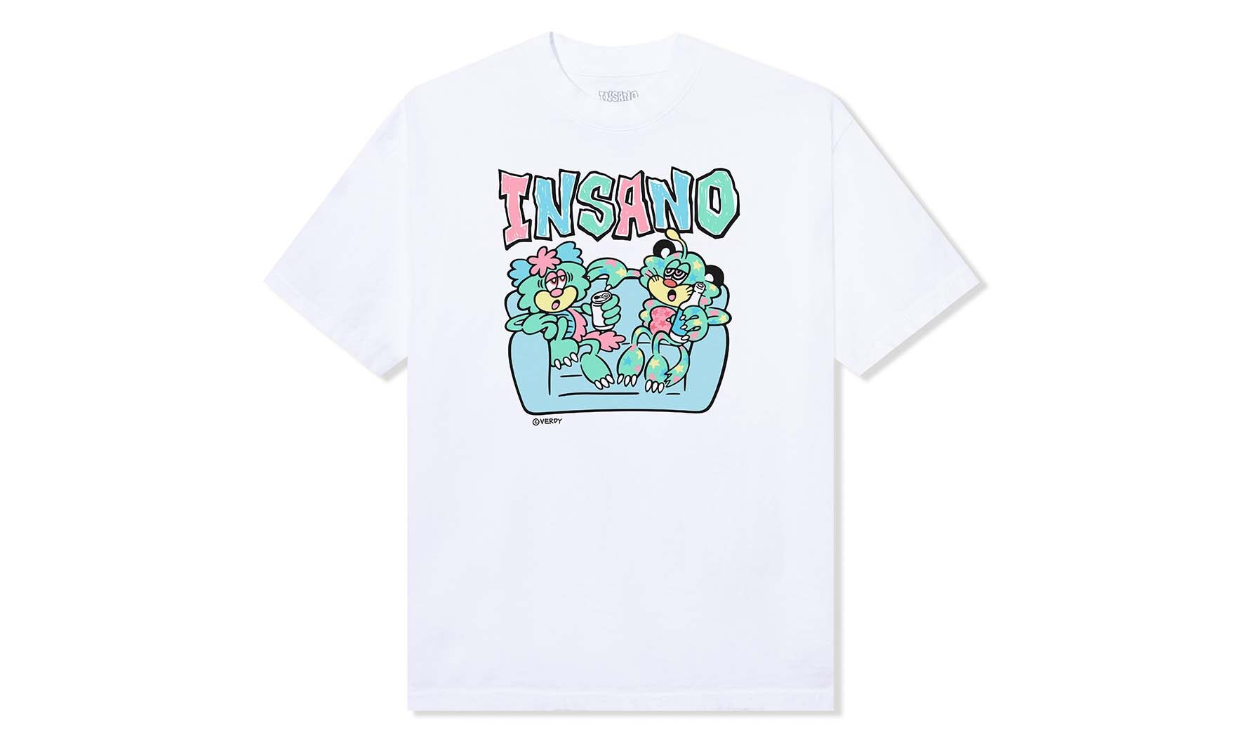 VERDY × キッド・カディ、オリジナルキャラクターをあしらったコラボT