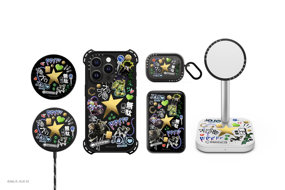 CASETiFY、アニメ『ジョジョの奇妙な冒険 スターダストクルセイダース