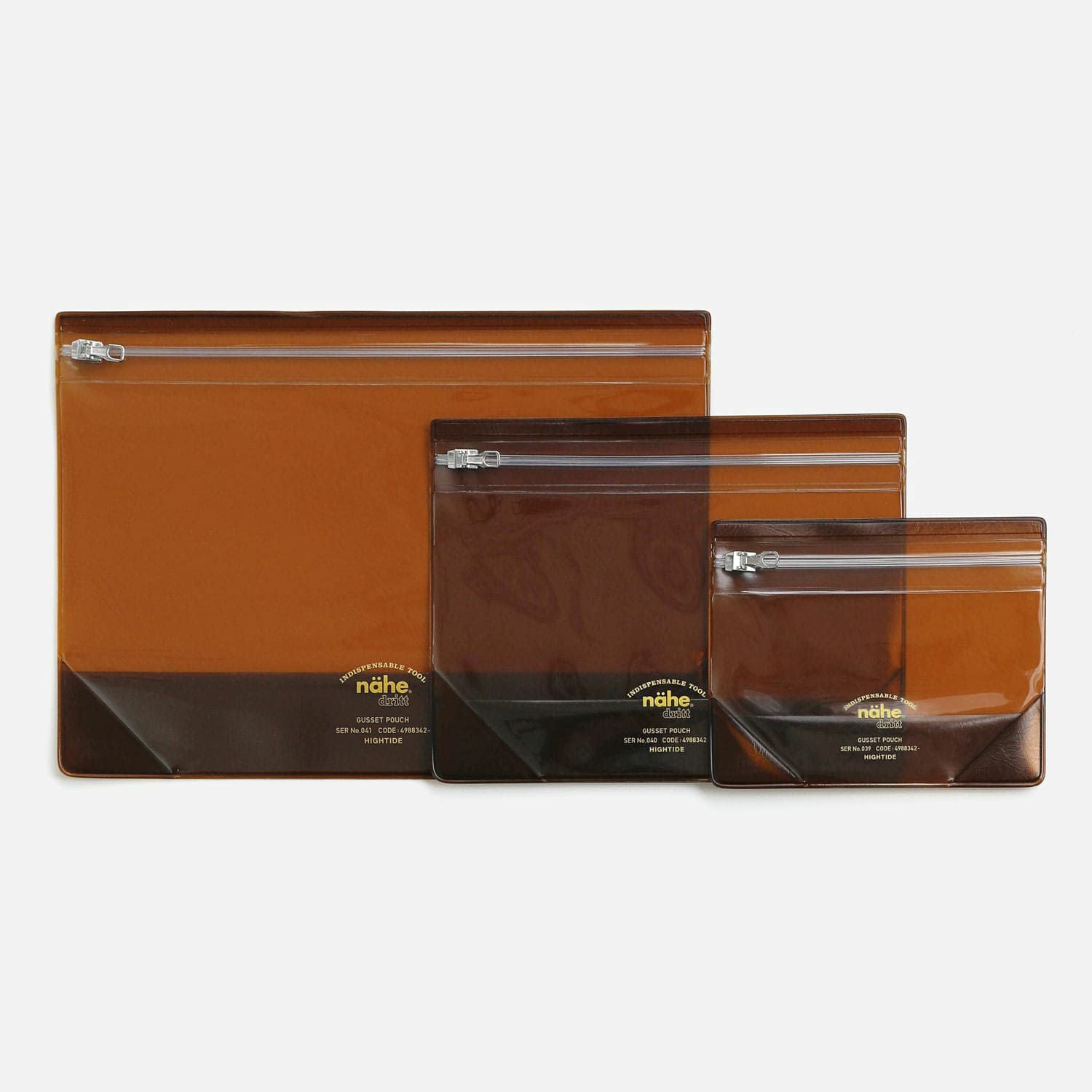 nahe ネーエ | ガセットポーチ クリア L | HIGHTIDE（ハイタイド）公式