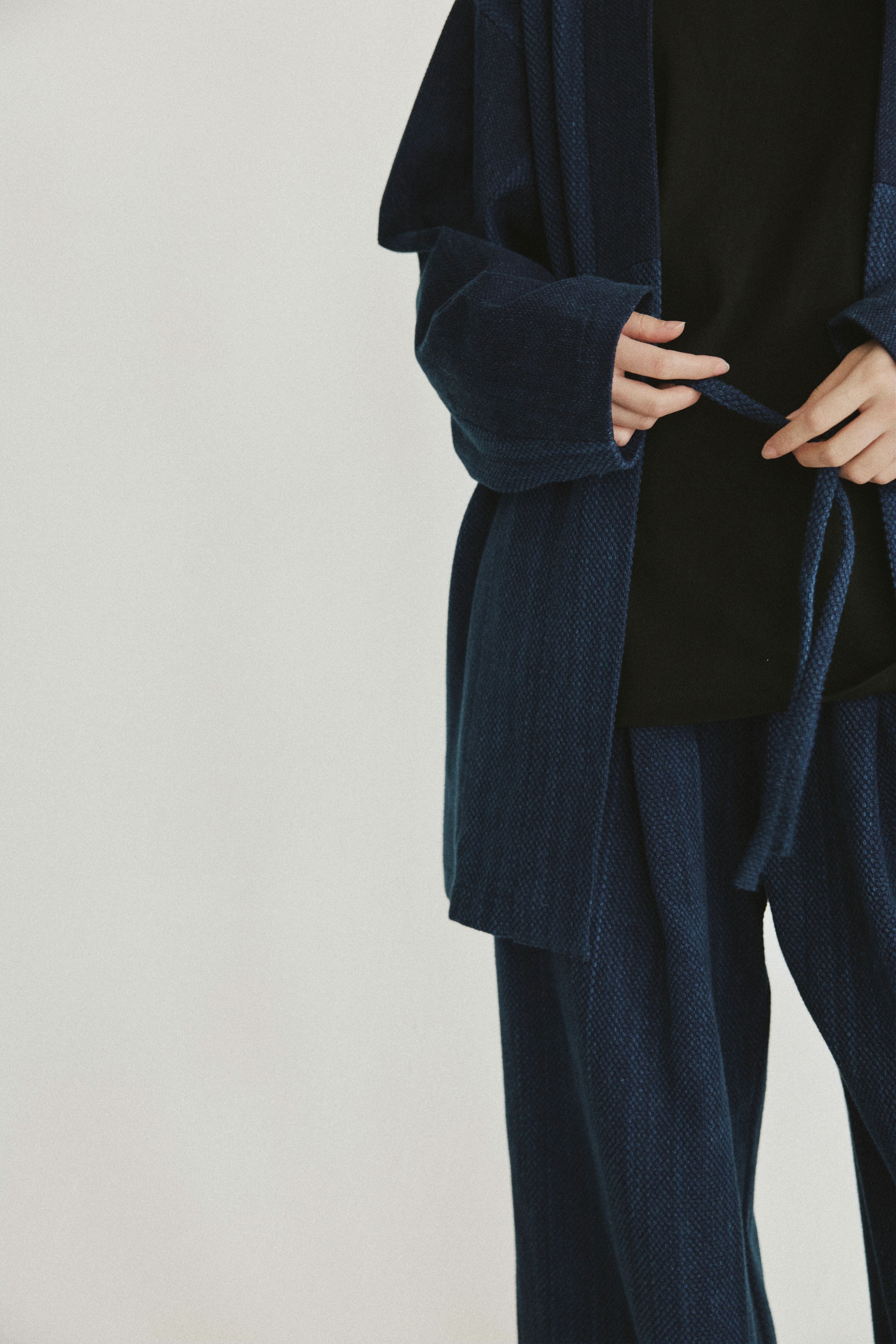 武州正藍染 刺し子半纏 | HiKESHi SPiRiT（火消魂）- Bushu Indigo