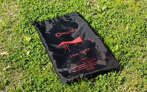 ハイスペックタープ THE TARP -ザ・タープ- レッド | HILLS FIELD