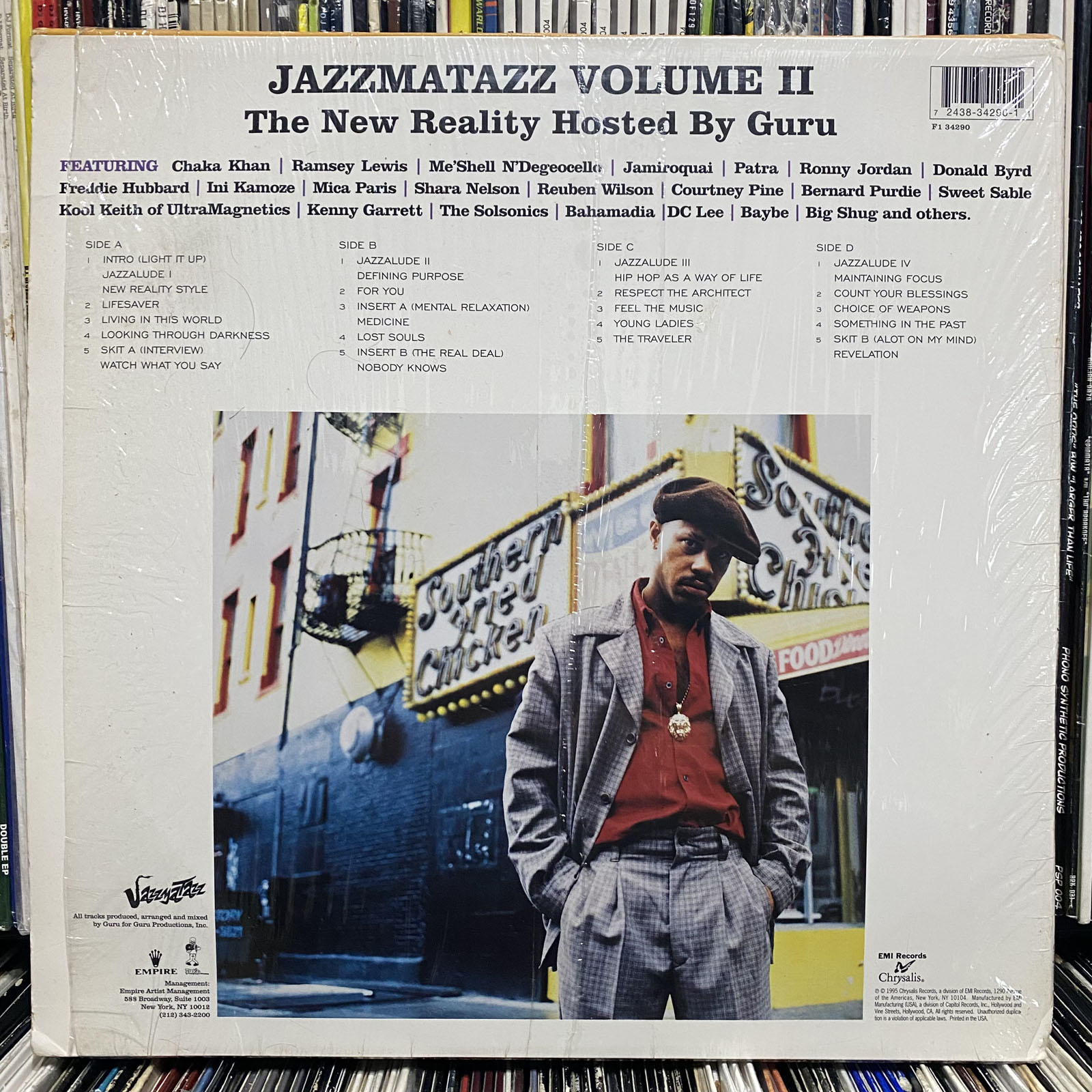 GURU'S JAZZMATAZZ - VOLUME II - THE NEW REALITY (VINYL 2LP) 1995