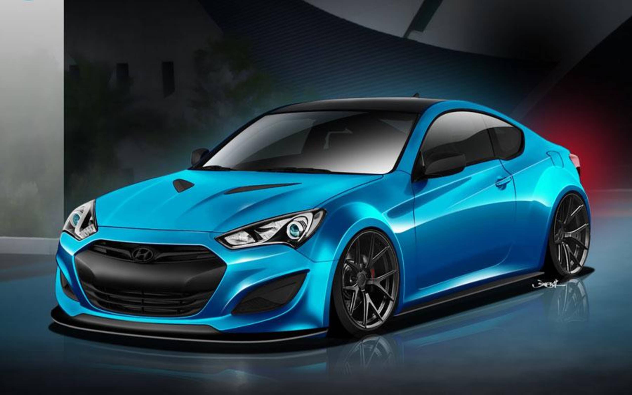 Hyundai JPE Genesis Coupe looks like BRZ fighter