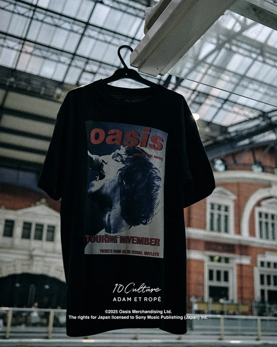 Japanese Brand ADAM ET ROPÉ is Creating the Retro Oasis Tour Merch