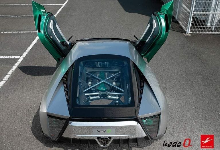 ケン・オクヤマがデザインしたスーパーカー「KODE 0」がカッコ良すぎる
