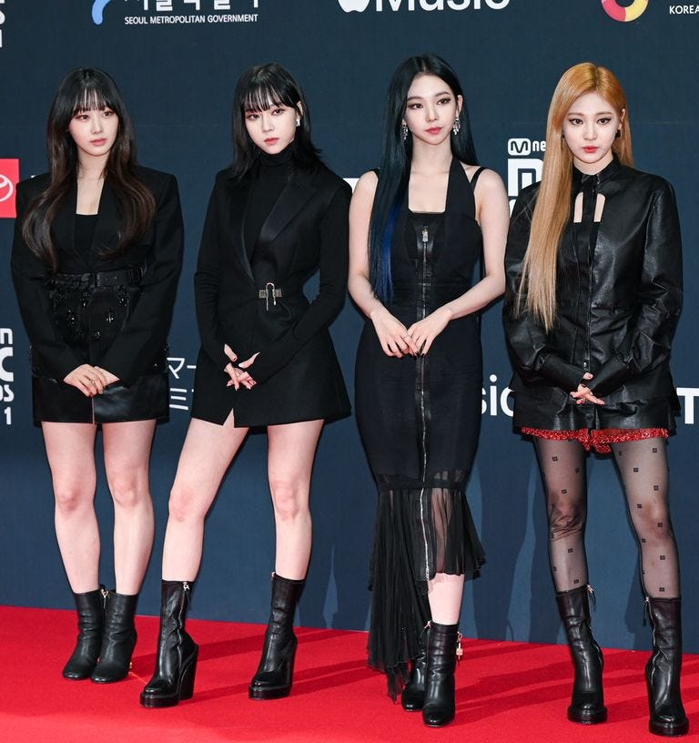 aespa、TXT、Stray Kids…第4世代アイドル集結！ K-POP音楽授賞式