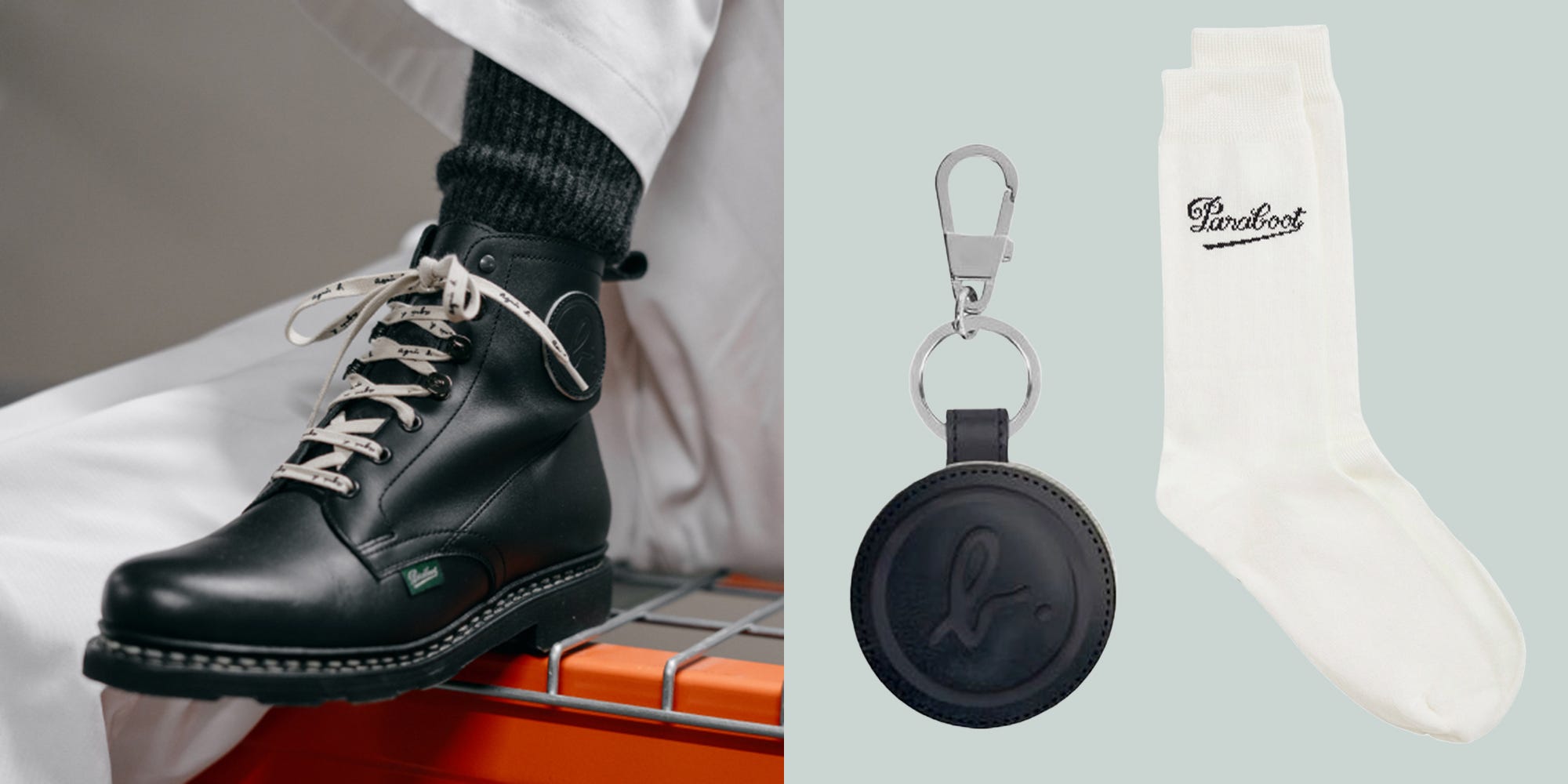 アニエスベー」が「パラブーツ」と初コラボ！ フランス製ブーツを発売