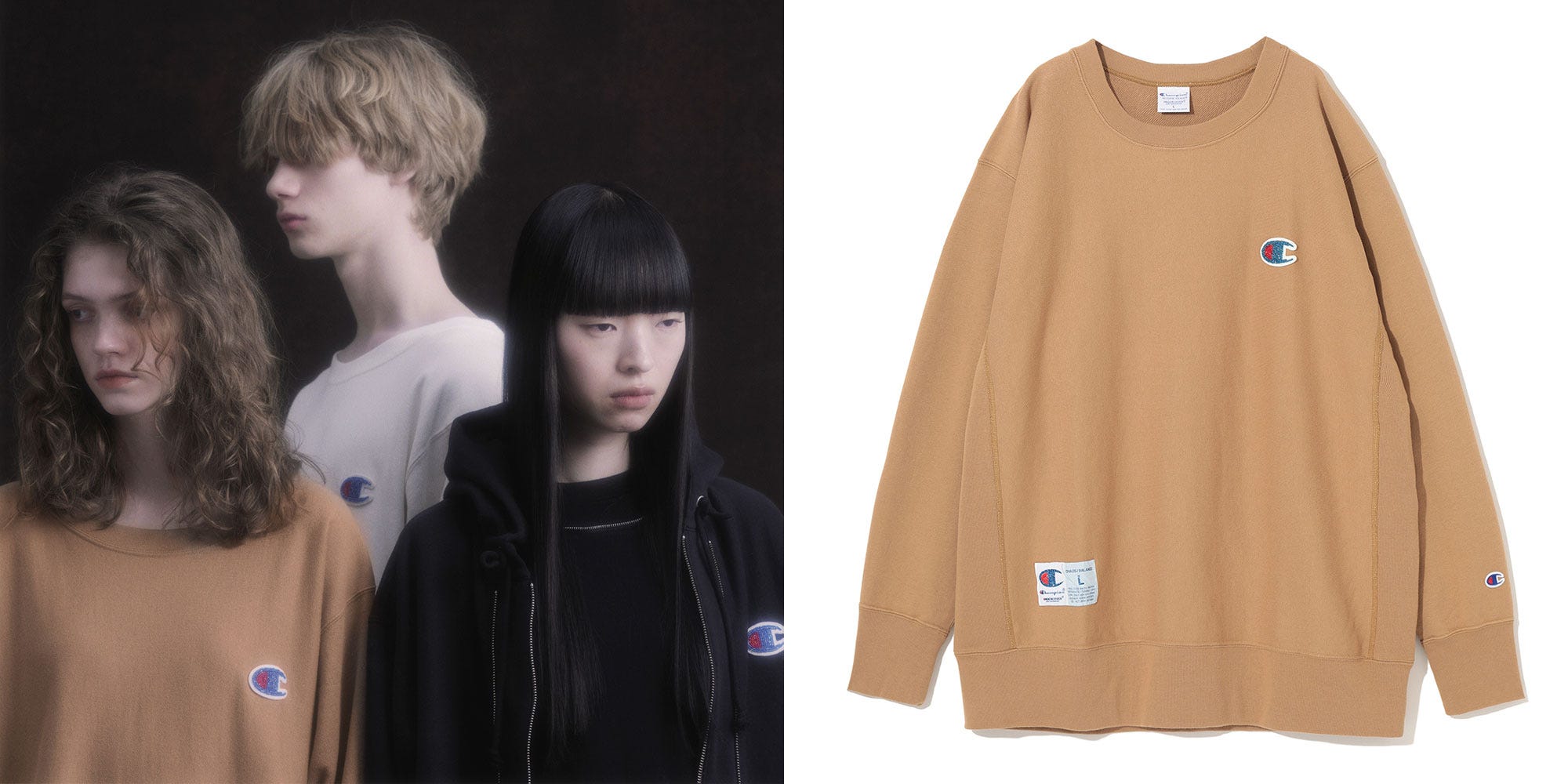 チャンピオン×アンダーカバー”が発売。「リバースウィーブ®」の大人