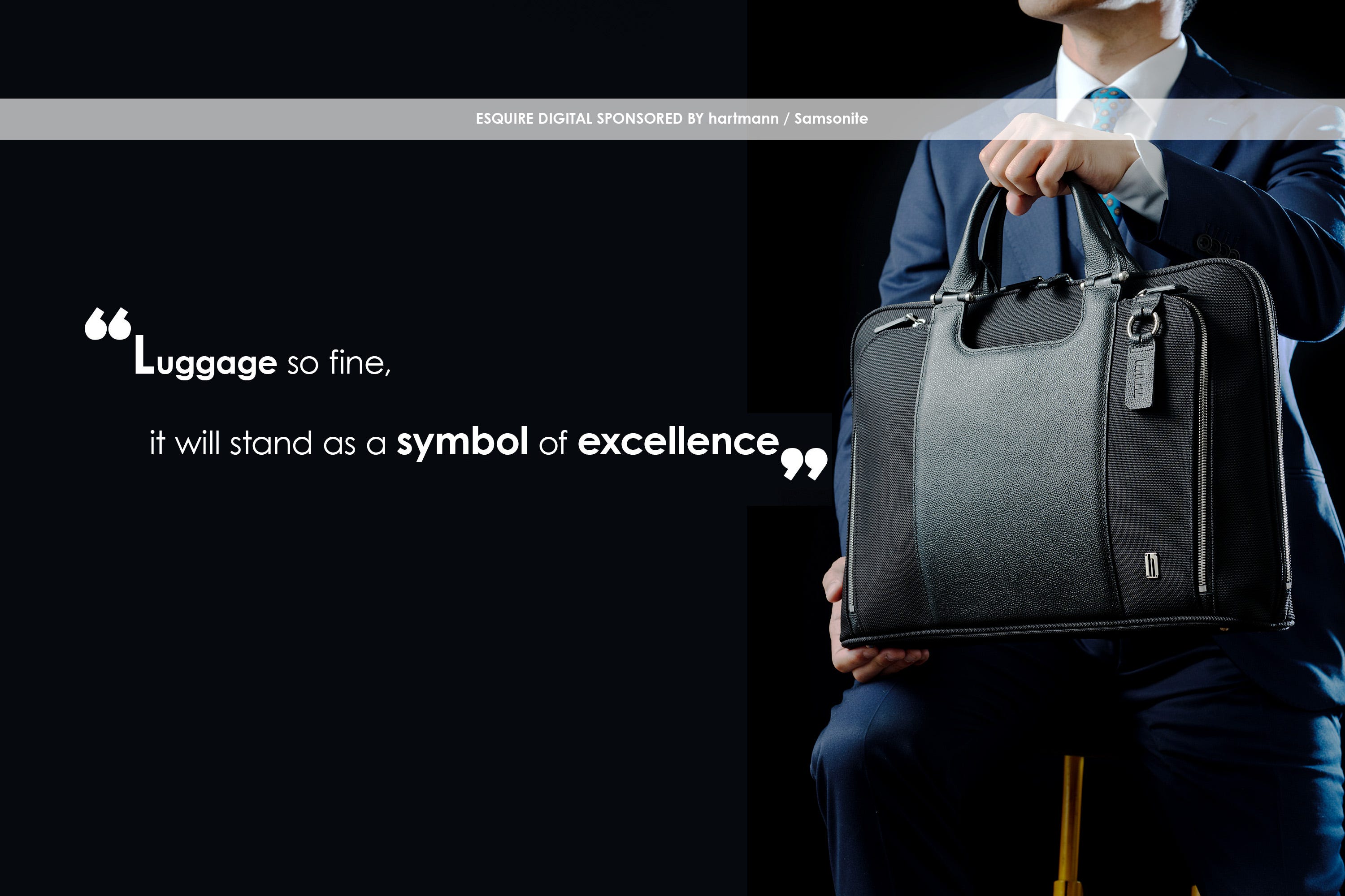 ハートマン「J-BIZ 3」骨太ジェントルマンが選ぶバッグ｜エスクァイア