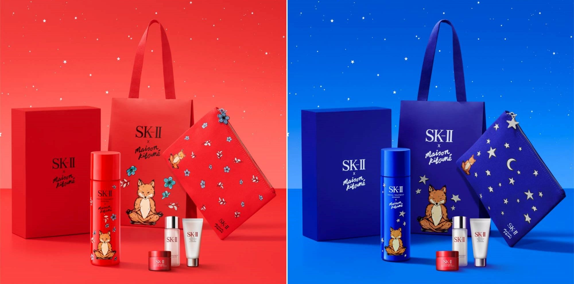 SK-ⅡとMAISON KITSUNÉがコラボレーションした限定デザインコフレが