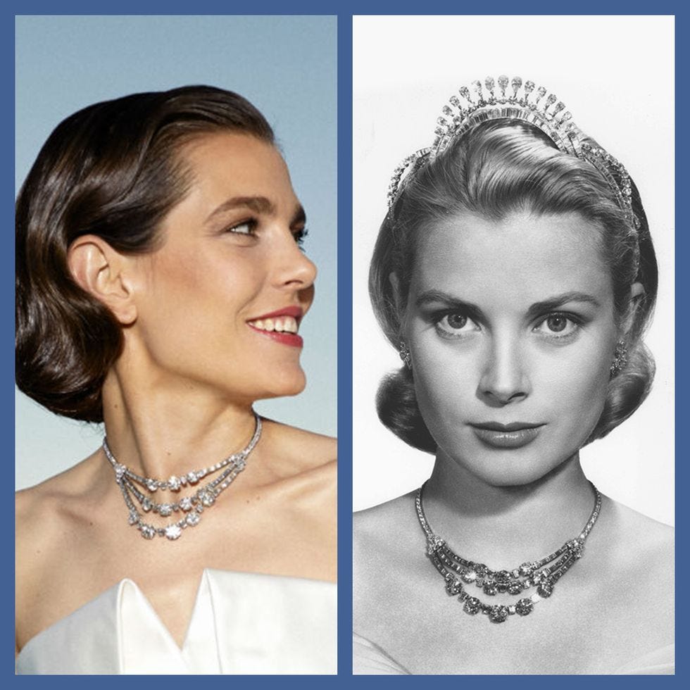 グレース・ケリーの美しき孫…結婚式で祖母と同じ「カルティエ」をまとう