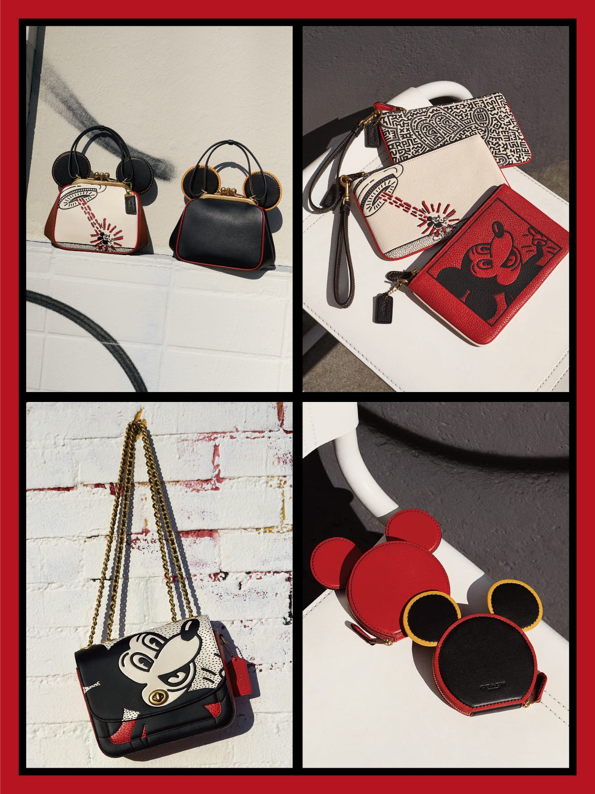 ミッキーのポップアートがバッグに！「コーチ」最新コレクション