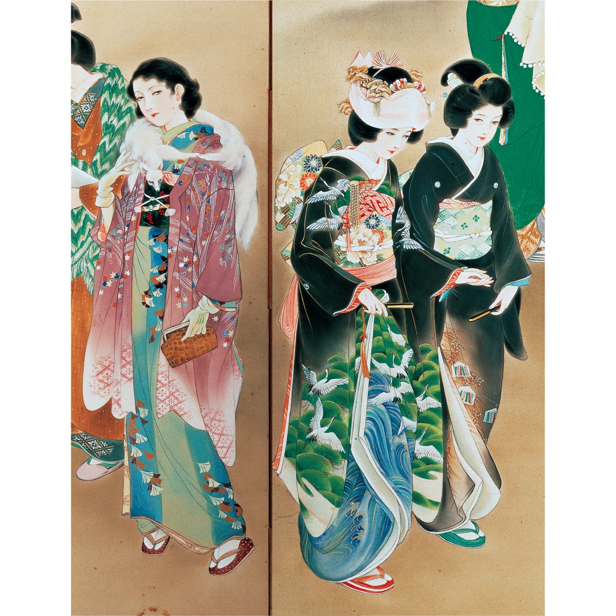 大正ロマンの着物を解説｜高畠華宵のファッション絵巻に描かれた花嫁と