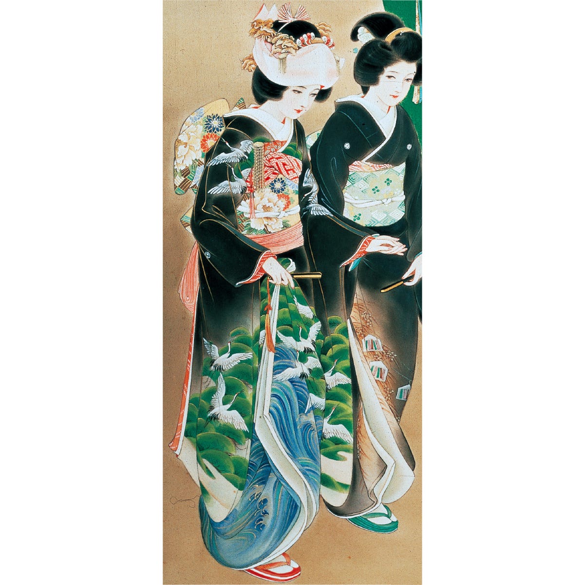 大正ロマンの着物を解説｜高畠華宵のファッション絵巻に描かれた花嫁と