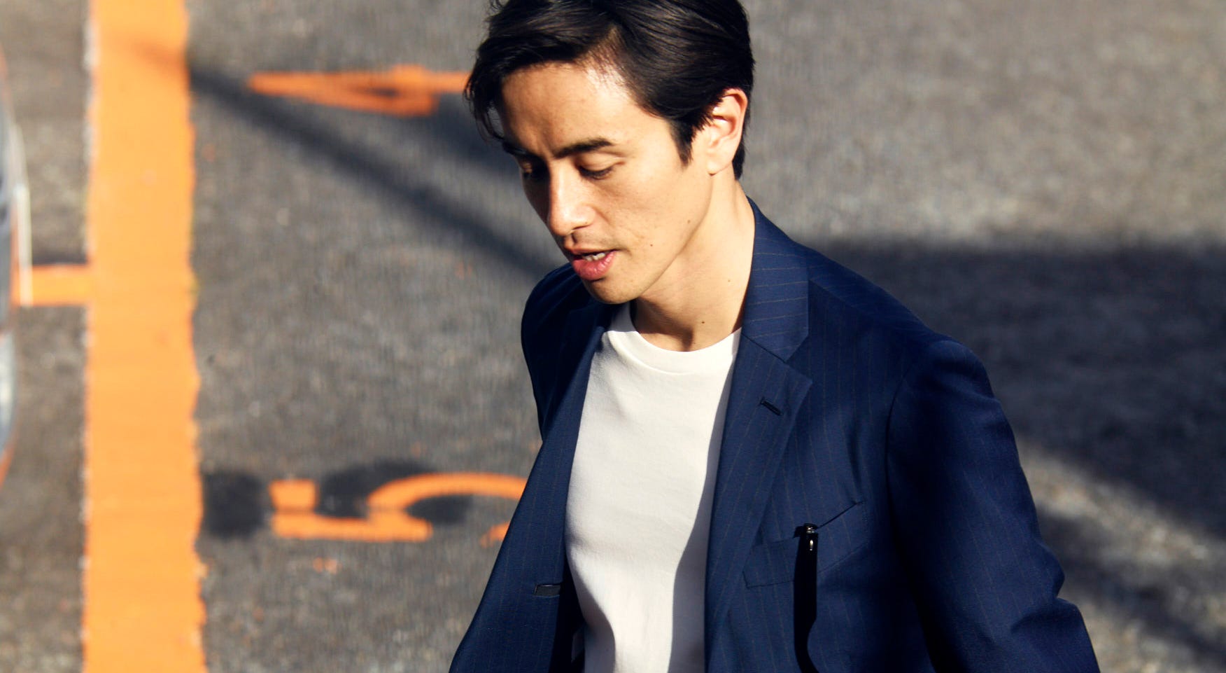 ナノ・ユニバースのセットアップスーツ