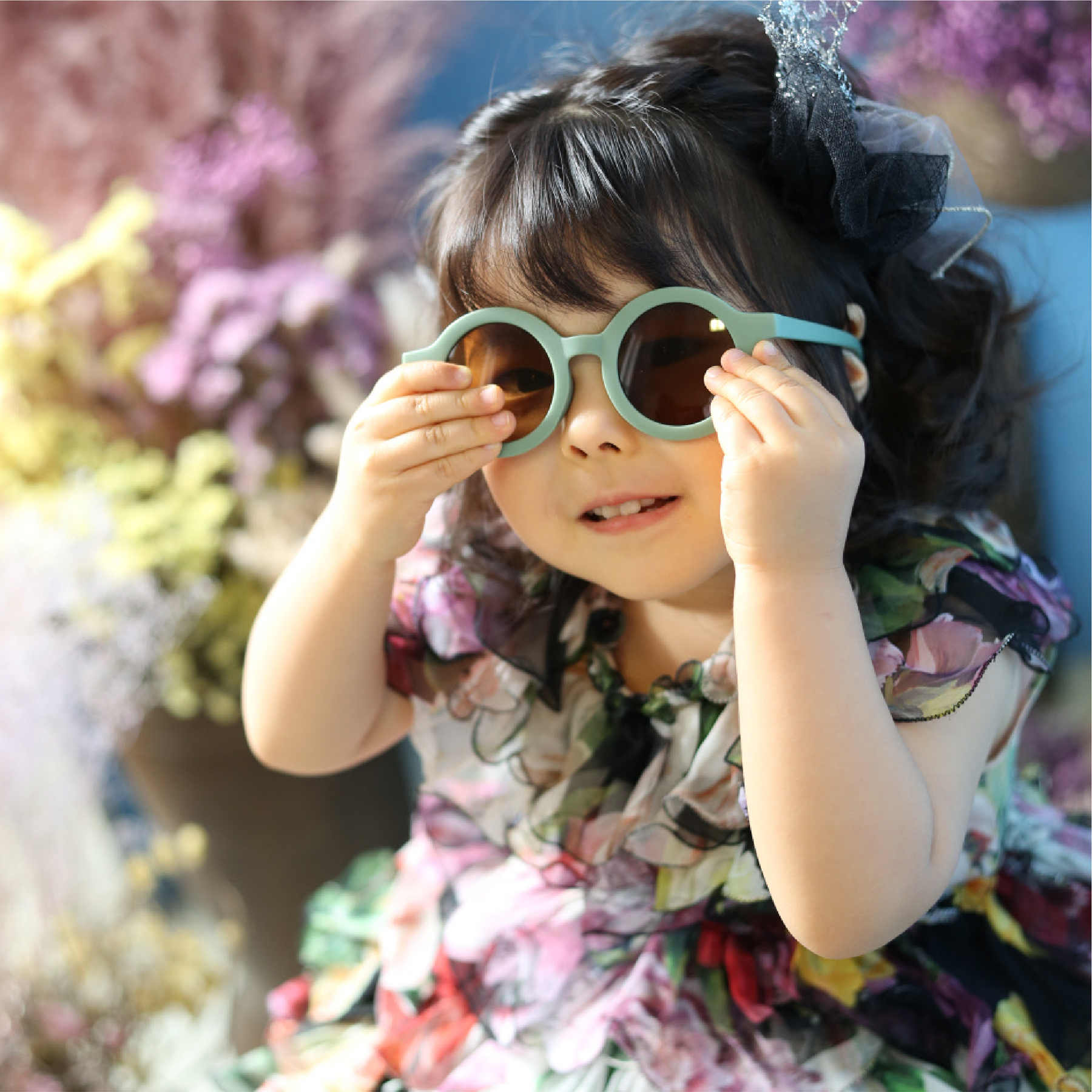 DOLCE ＆ GABBANA 花柄プリント シルクロングドレス