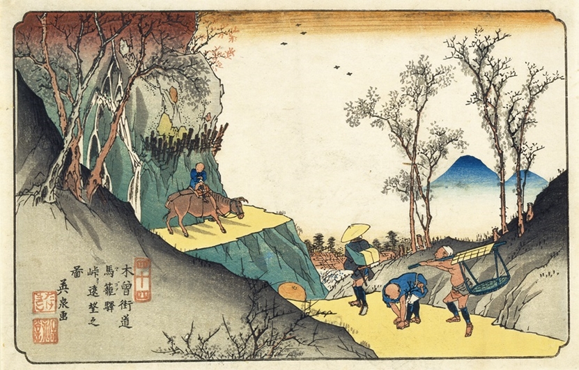 渓斎英泉・歌川広重 木曽海道六拾九次之内 | 中山道広重美術館