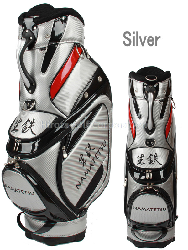 ゴルフバッグ キャディバッグ ZEAL ジール スカル 合成皮革 エナメル