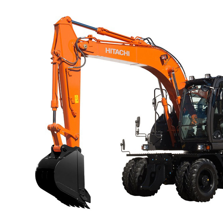 ホイール式油圧ショベルZX125W-6を発売 - 日立建機