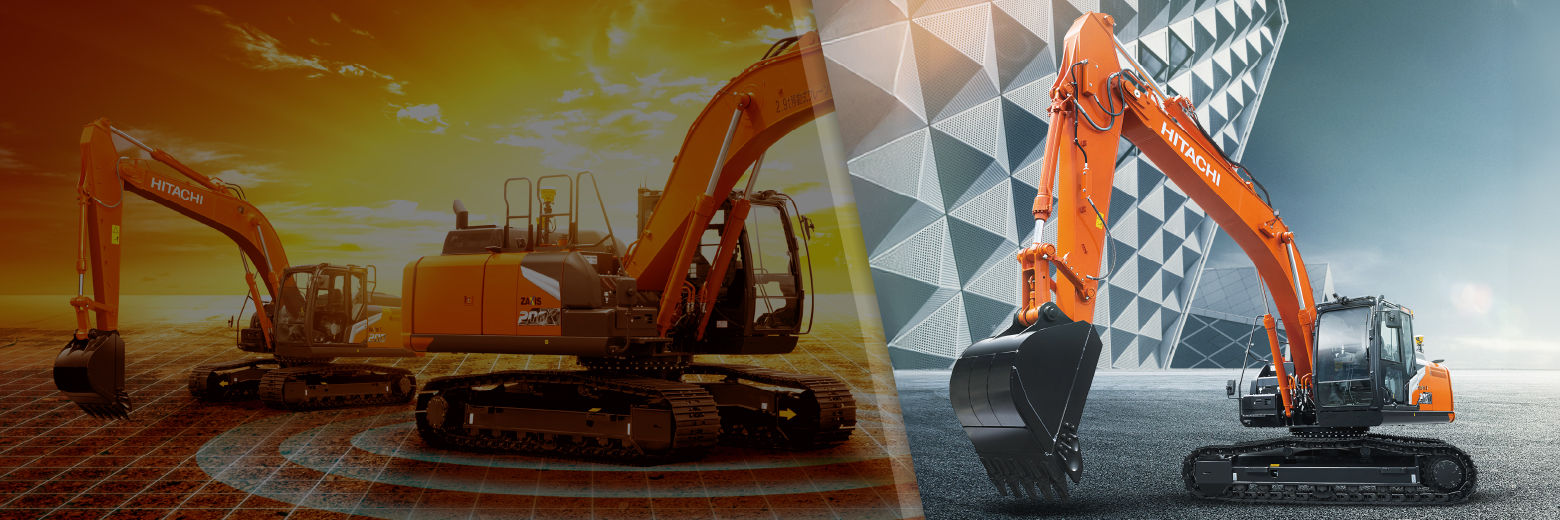 ICTショベル - 日立建機のICT施工