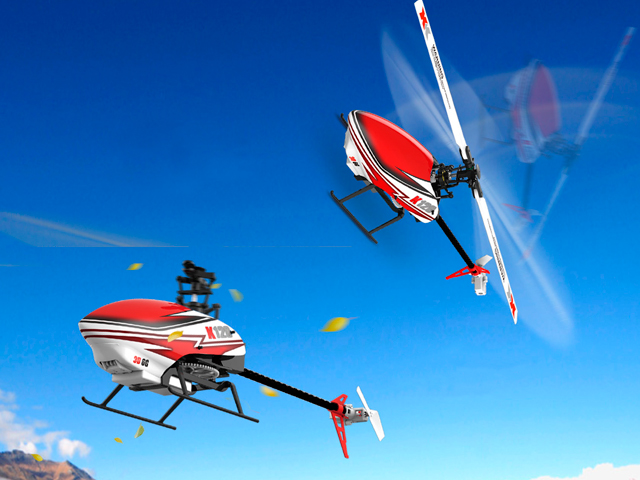 6CH ブラシレスモーター 3D6Gシステムヘリコプター [K120] | Hitec