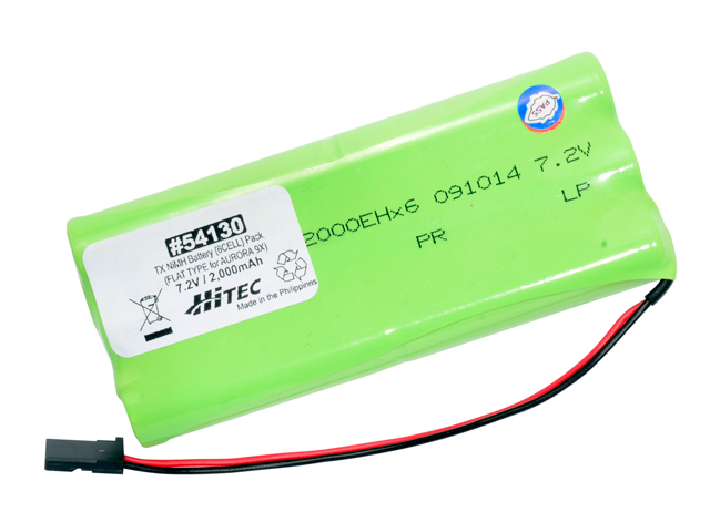 Aurora9X用 バッテリー（7.4V/2000mAh） | Hitec Multiplex Japan Inc.